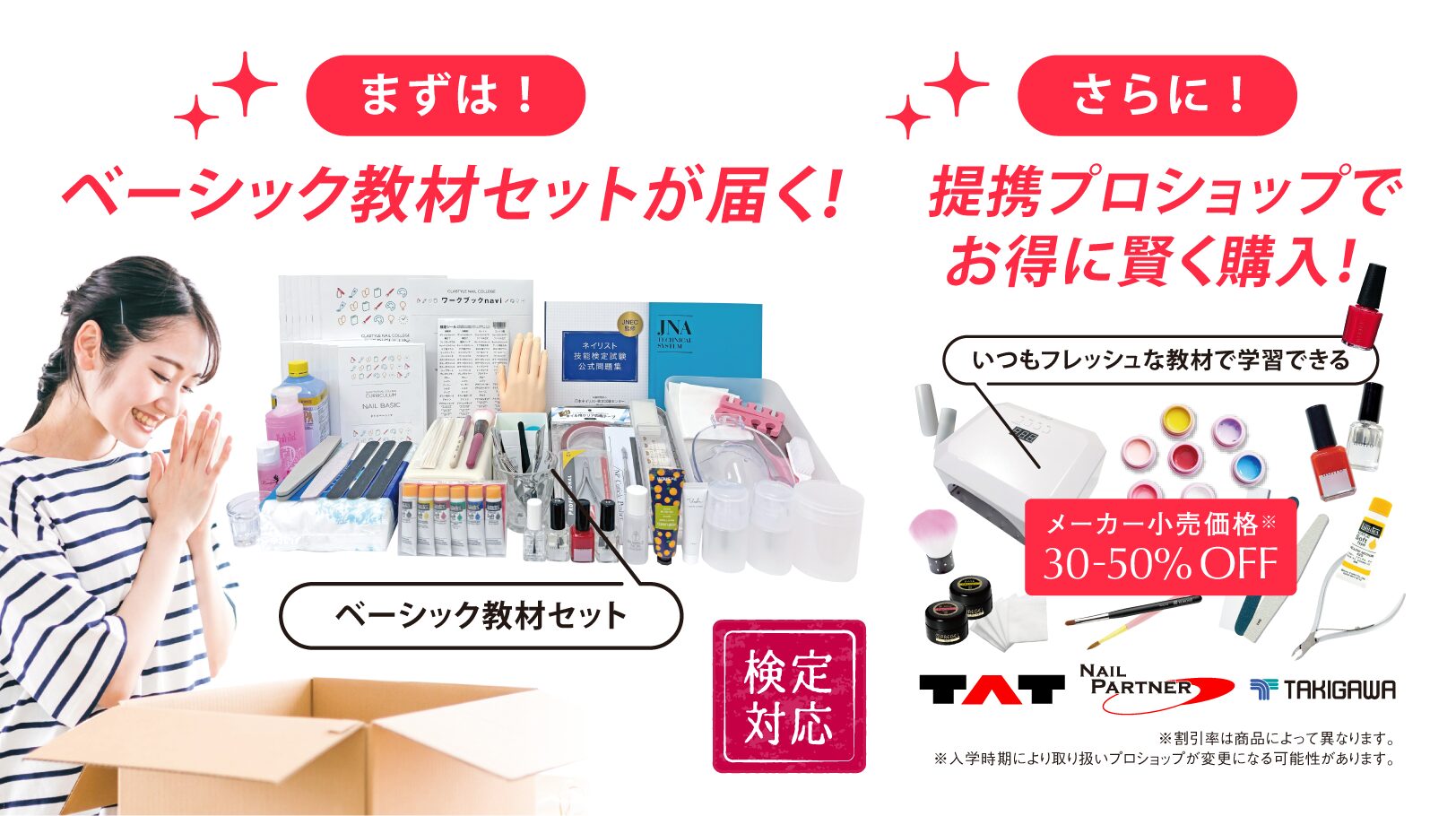 プロ用の道具一式